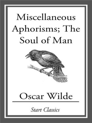 cover image of Miscellaneous Aphorisms